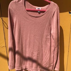 Pretty pink glittery sweater